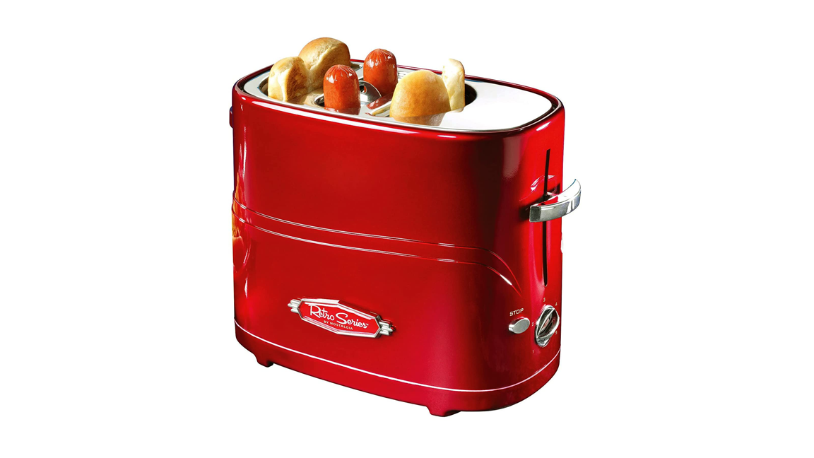 5.	Nostalgia 2 Slot Hot Dog and Bun Toaster